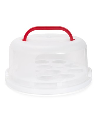 Suport cu cloche pentru transportul prajiturilor, 30 cm - PATISSE